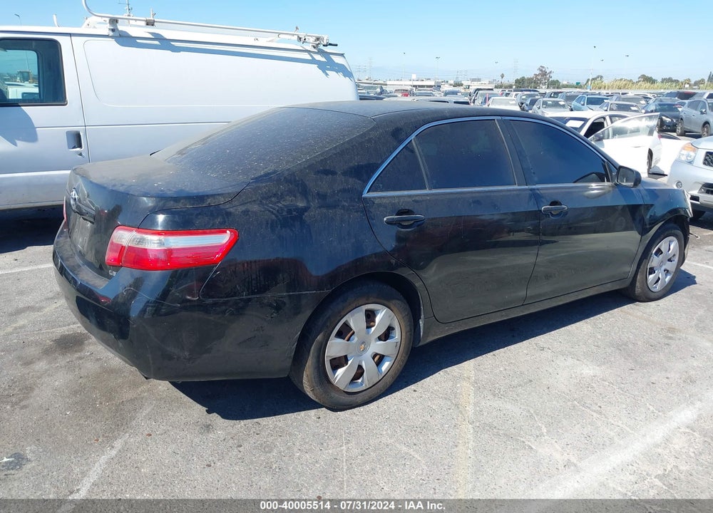 2007 TOYOTA CAMRY LE VIN: 4T4BE46K37R006373