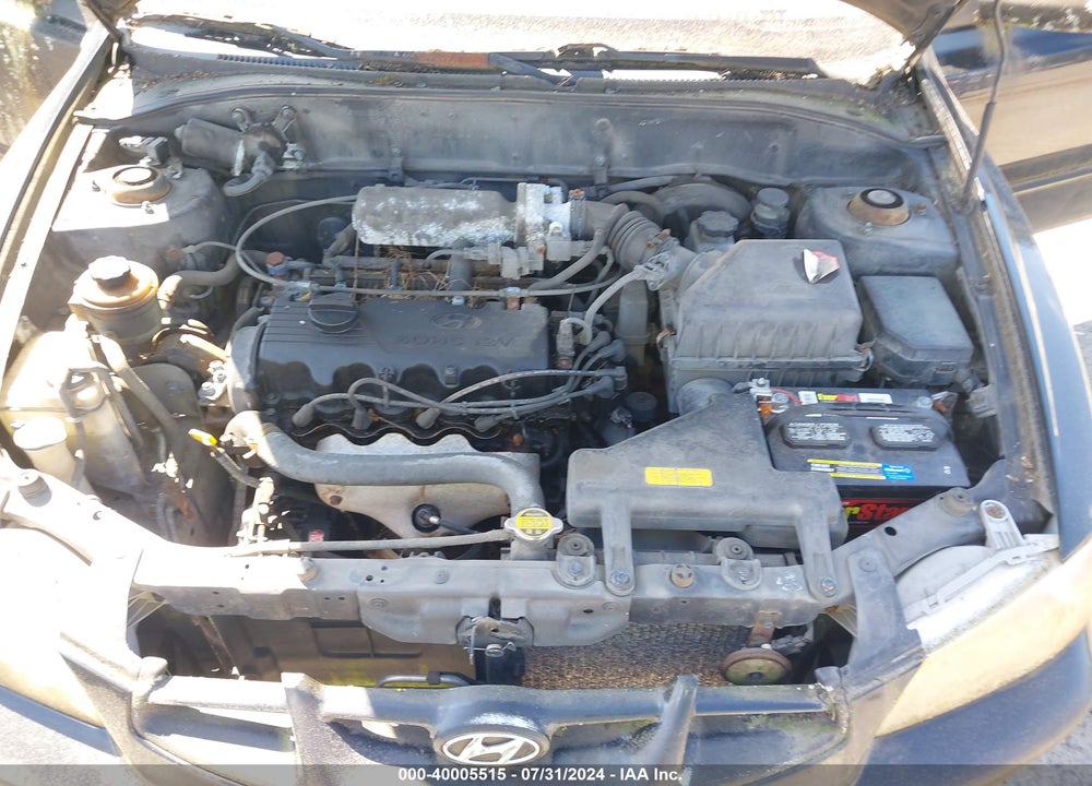 2002 HYUNDAI ACCENT L VIN: KMHCF35G92U206993