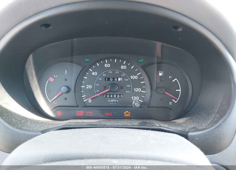 2002 HYUNDAI ACCENT L VIN: KMHCF35G92U206993