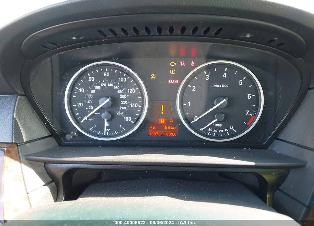 2008 BMW 528XI VIN: WBANV13588CZ57617