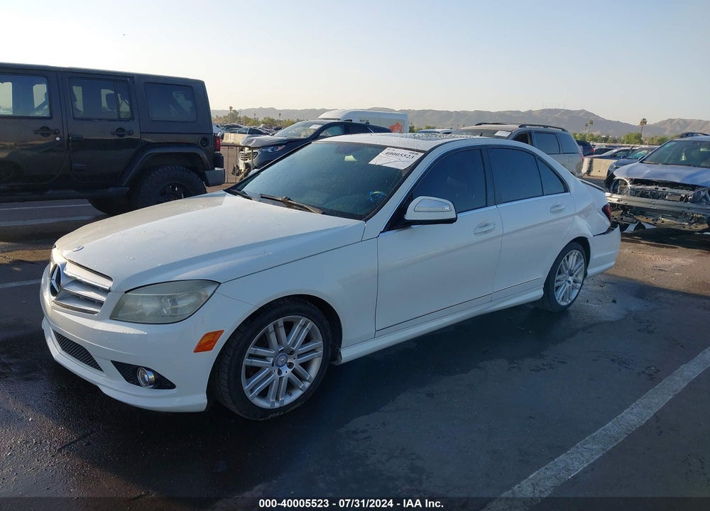 2008 MERCEDES-BENZ C 300 LUXURY/SPORT VIN: WDDGF54X68R016637