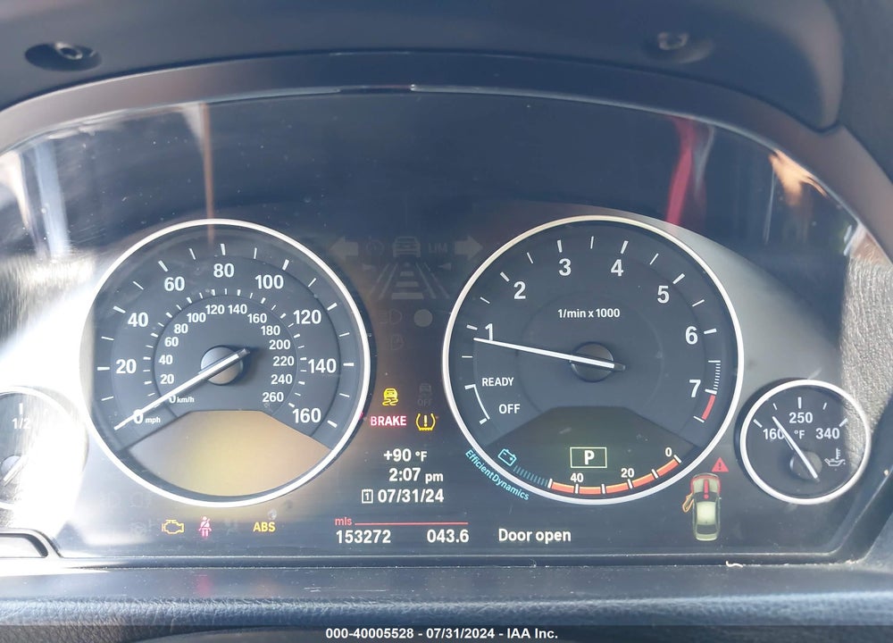 2012 BMW 328I VIN: WBA3A5G5XCNP17812