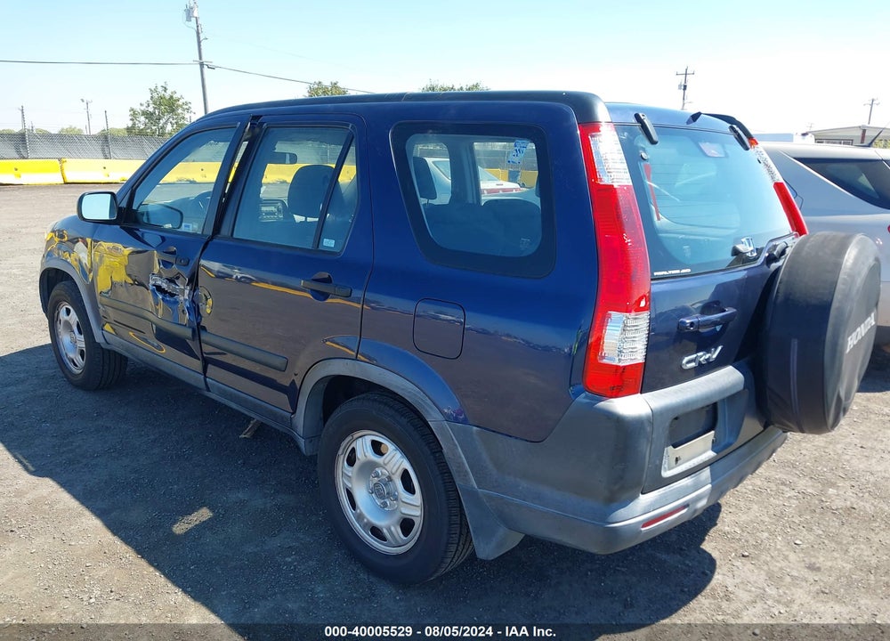 2006 HONDA CR-V LX VIN: JHLRD78596C005082