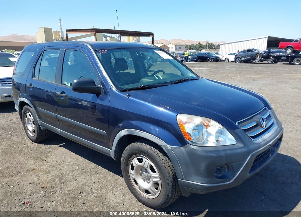 2006 HONDA CR-V LX VIN: JHLRD78596C005082