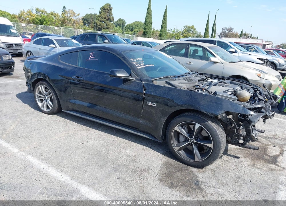 2017 FORD MUSTANG GT VIN: 1FA6P8CF8H5225310