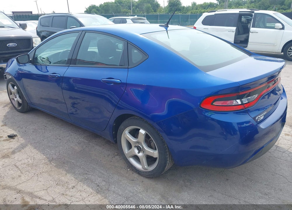 2013 DODGE DART SXT VIN: 1C3CDFBA7DD148000
