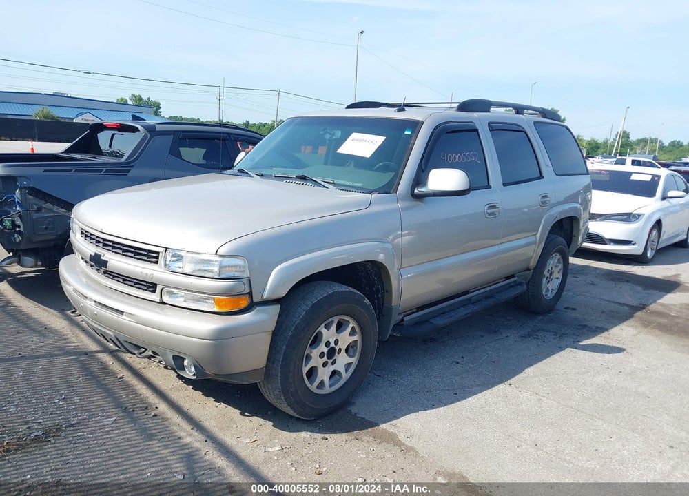 2005 CHEVROLET TAHOE Z71 VIN: 1GNEK13T75R117581