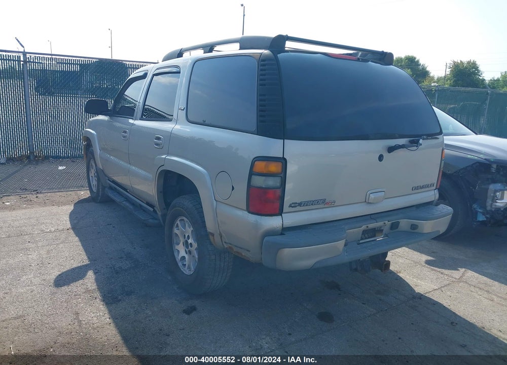 2005 CHEVROLET TAHOE Z71 VIN: 1GNEK13T75R117581