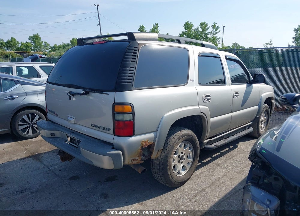 2005 CHEVROLET TAHOE Z71 VIN: 1GNEK13T75R117581