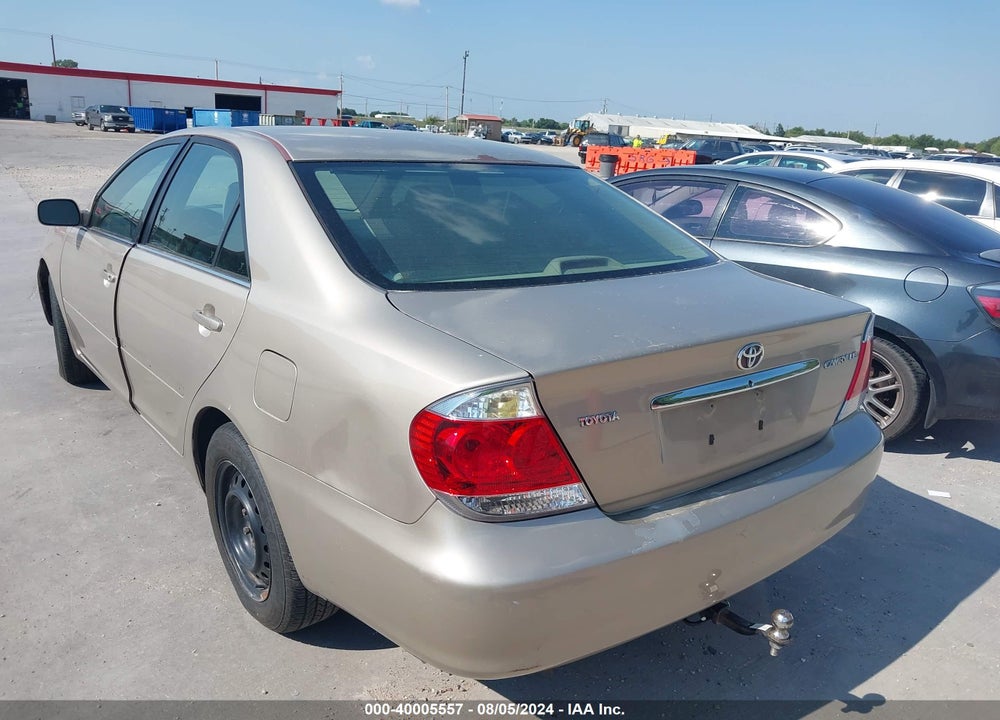 2005 TOYOTA CAMRY LE VIN: 4T1BE32K15U578257