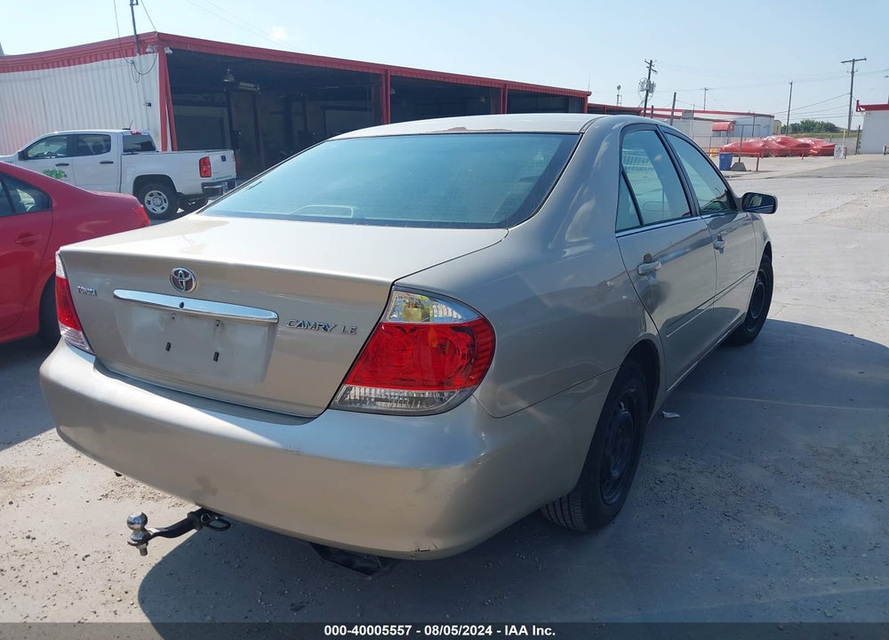 2005 TOYOTA CAMRY LE VIN: 4T1BE32K15U578257