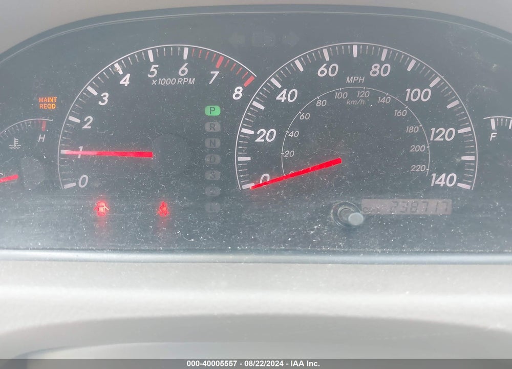 2005 TOYOTA CAMRY LE VIN: 4T1BE32K15U578257
