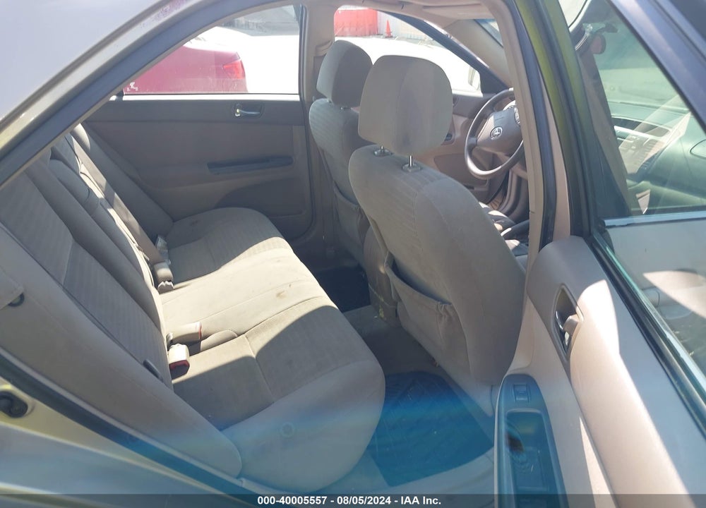 2005 TOYOTA CAMRY LE VIN: 4T1BE32K15U578257