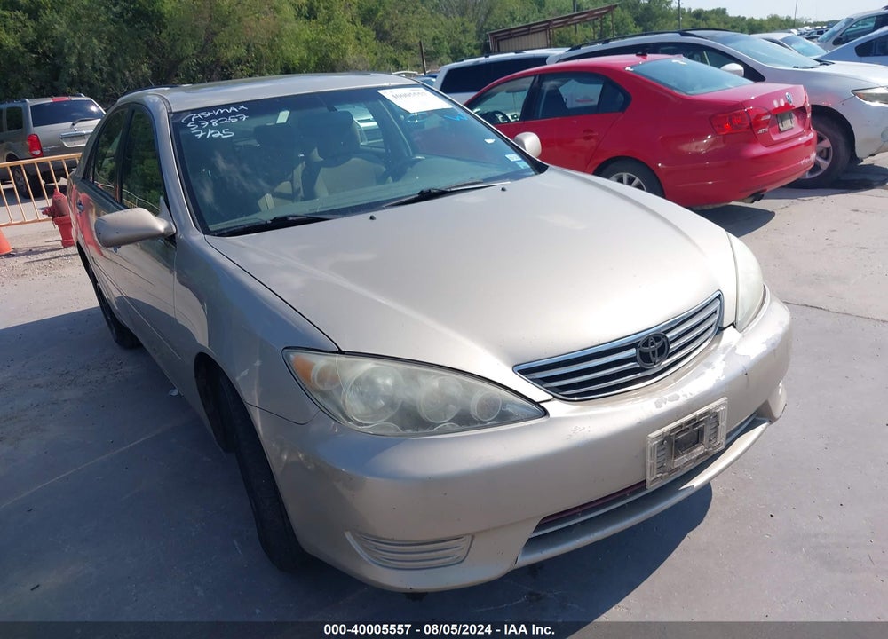 2005 TOYOTA CAMRY LE VIN: 4T1BE32K15U578257
