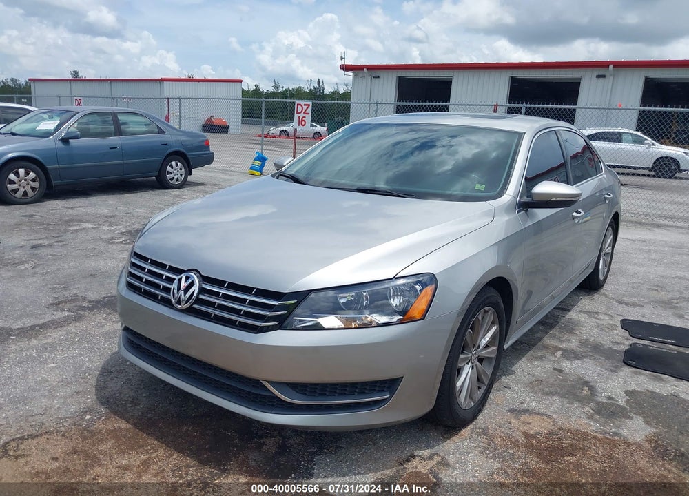 2012 VOLKSWAGEN PASSAT 2.5L SEL VIN: 1VWCH7A39CC038799