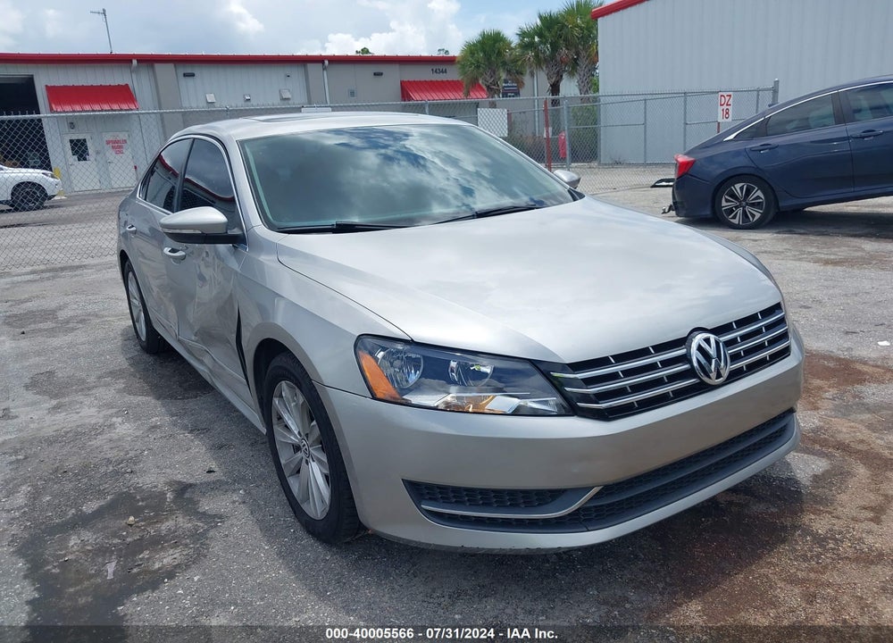 2012 VOLKSWAGEN PASSAT 2.5L SEL VIN: 1VWCH7A39CC038799
