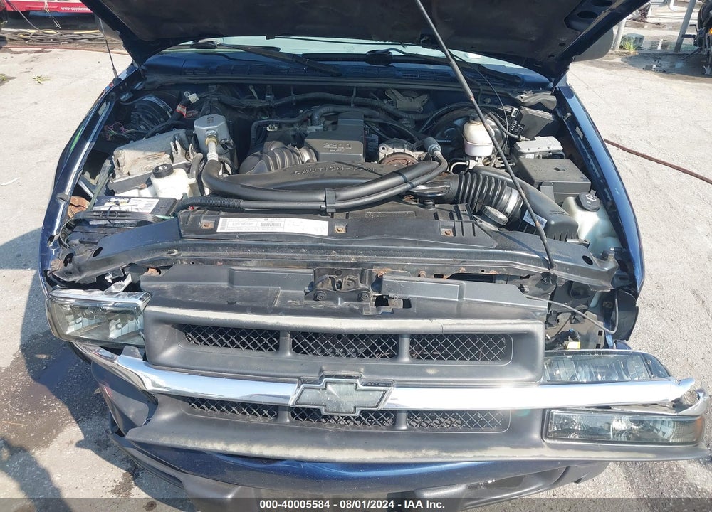 2003 CHEVROLET S-10 LS VIN: 1GCCS19H138280474