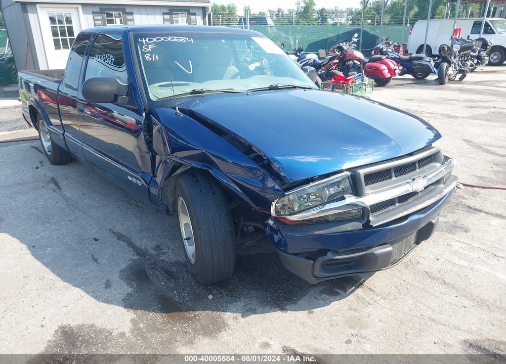 2003 CHEVROLET S-10 LS VIN: 1GCCS19H138280474