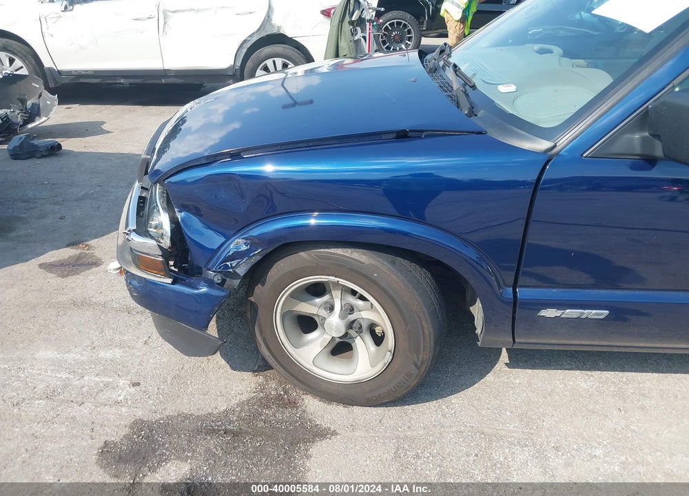 2003 CHEVROLET S-10 LS VIN: 1GCCS19H138280474