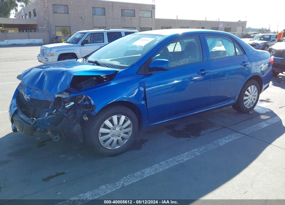 2010 TOYOTA COROLLA LE VIN: 1NXBU4EEXAZ262946