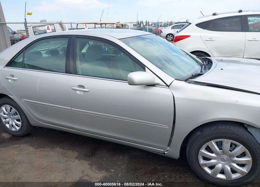 2006 TOYOTA CAMRY LE VIN: 4T1BE30K96U693886