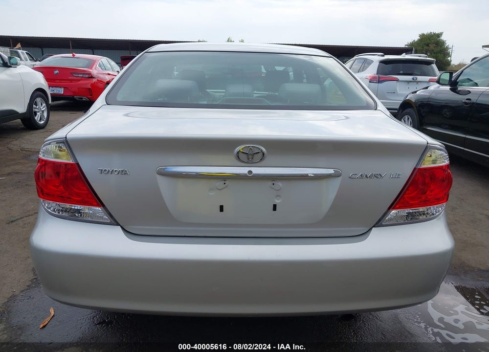 2006 TOYOTA CAMRY LE VIN: 4T1BE30K96U693886