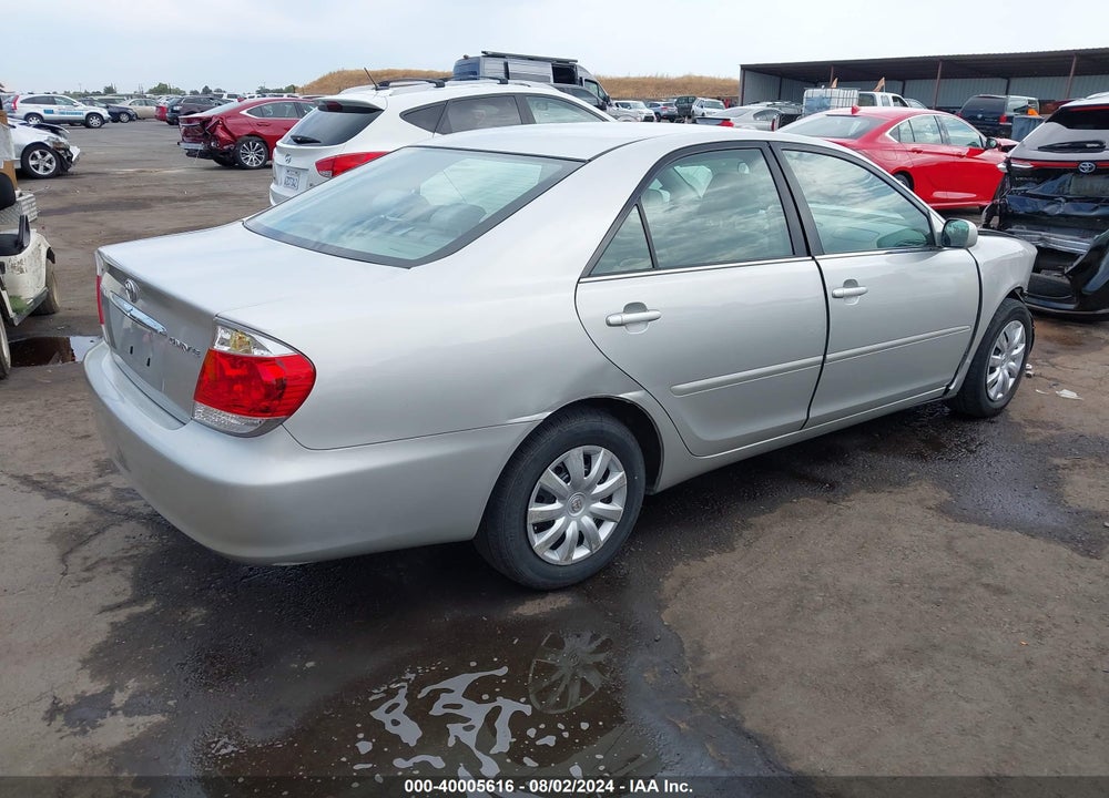 2006 TOYOTA CAMRY LE VIN: 4T1BE30K96U693886
