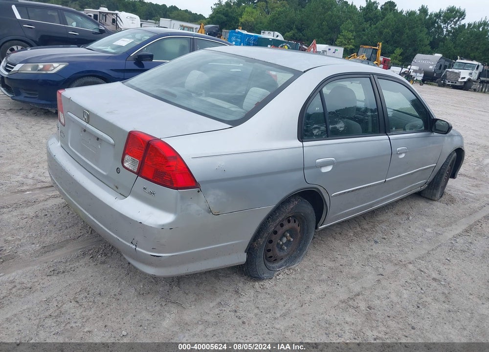 2005 HONDA CIVIC LX VIN: 2HGES15515H555795