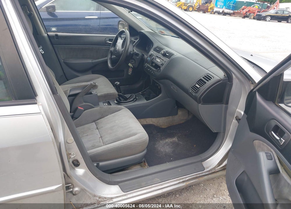 2005 HONDA CIVIC LX VIN: 2HGES15515H555795