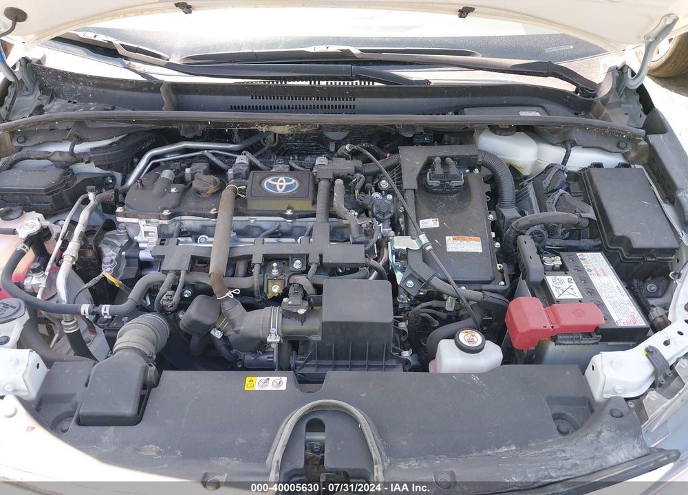 2022 TOYOTA COROLLA HYBRID LE VIN: JTDEAMDEXN3007334
