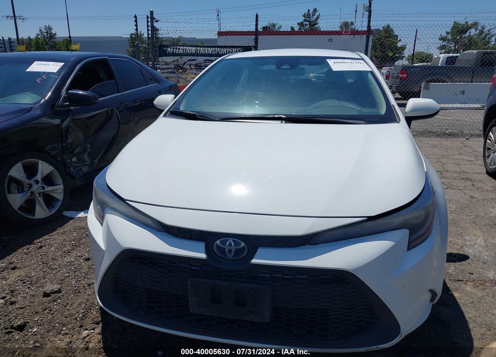 2022 TOYOTA COROLLA HYBRID LE VIN: JTDEAMDEXN3007334