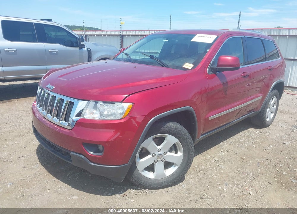 2012 JEEP GRAND CHEROKEE LAREDO VIN: 1C4RJFAGXCC200714
