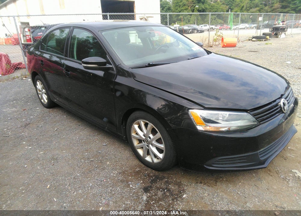 2012 VOLKSWAGEN JETTA 2.5L SE VIN: 3VWDP7AJ9CM455358