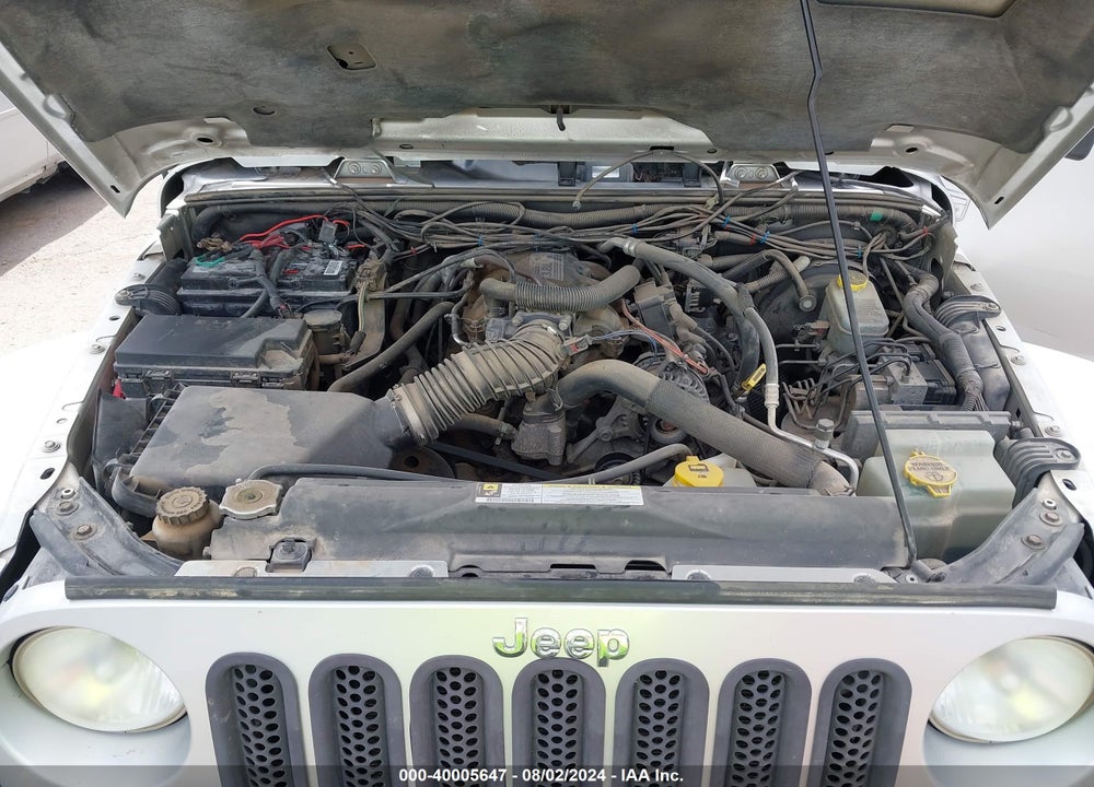 2008 JEEP WRANGLER UNLIMITED SAHARA VIN: 1J4GA59138L553718