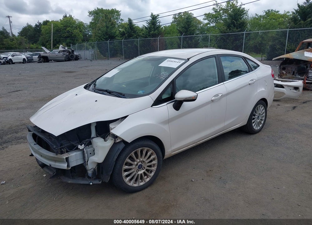 2016 FORD FIESTA TITANIUM VIN: 3FADP4CJ8GM135572