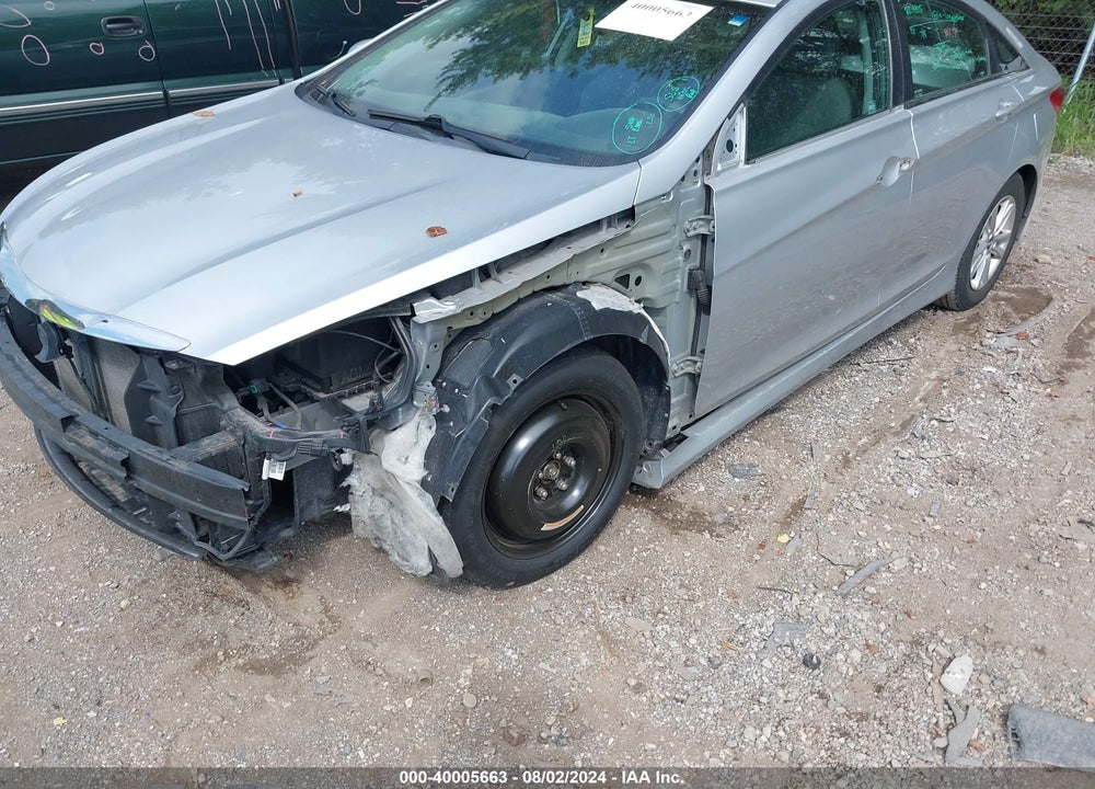 2014 HYUNDAI SONATA GLS VIN: 5NPEB4ACXEH862572