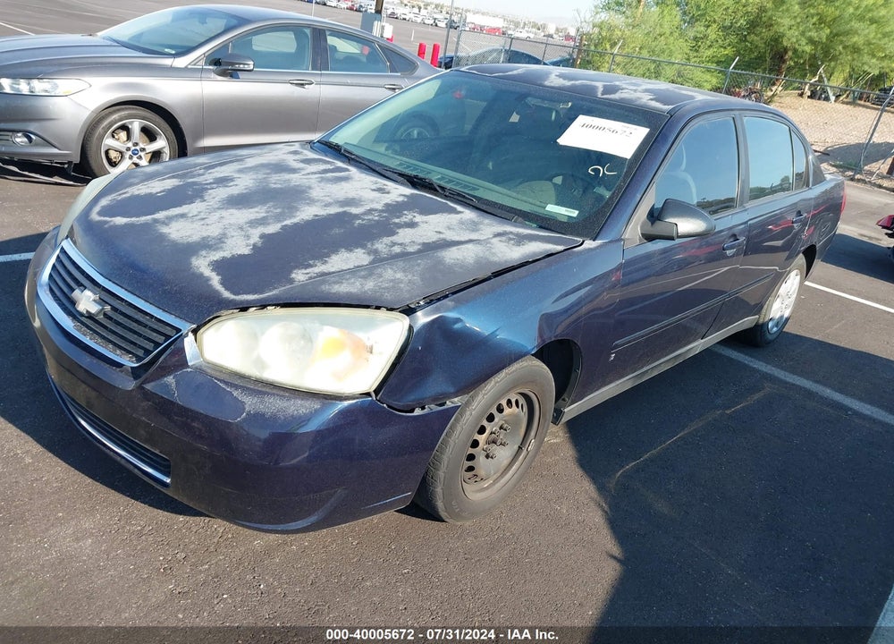 2007 CHEVROLET MALIBU LS VIN: 1G1ZS57F37F258957
