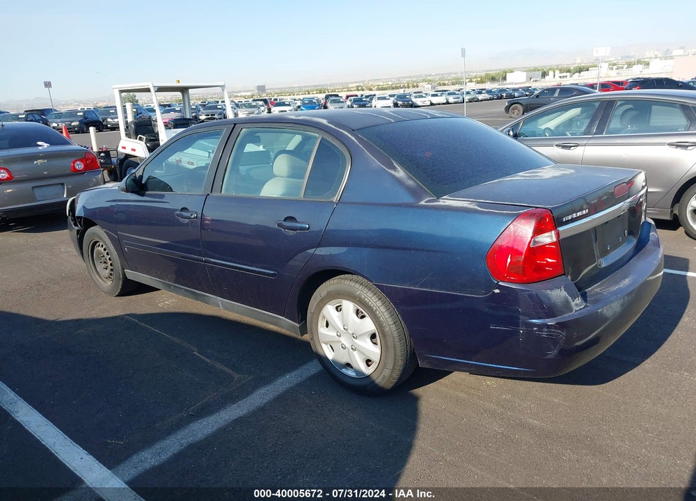 2007 CHEVROLET MALIBU LS VIN: 1G1ZS57F37F258957
