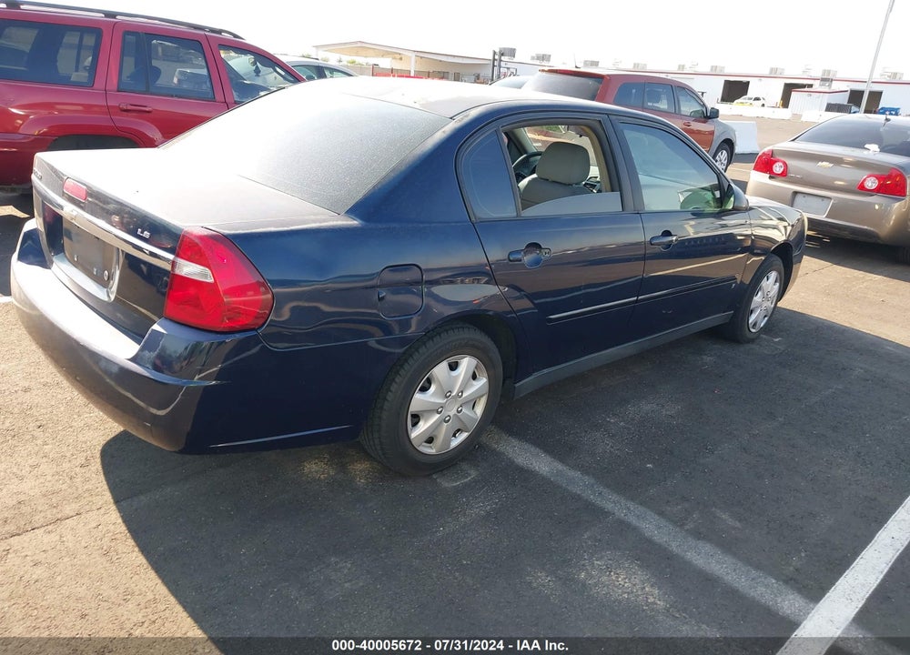 2007 CHEVROLET MALIBU LS VIN: 1G1ZS57F37F258957