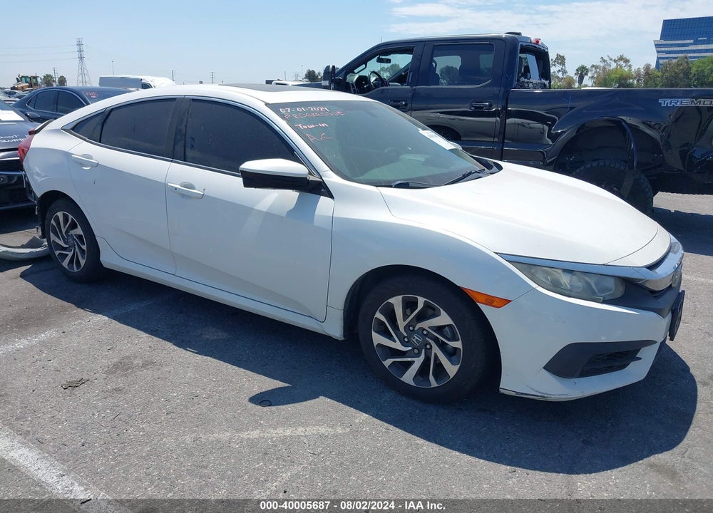 2018 HONDA CIVIC EX VIN: 2HGFC2F74JH569174