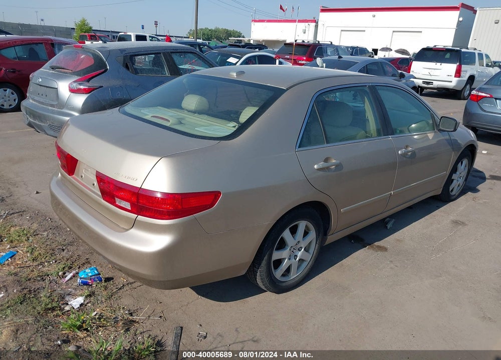 2005 HONDA ACCORD 3.0 EX VIN: 1HGCM66515A080368