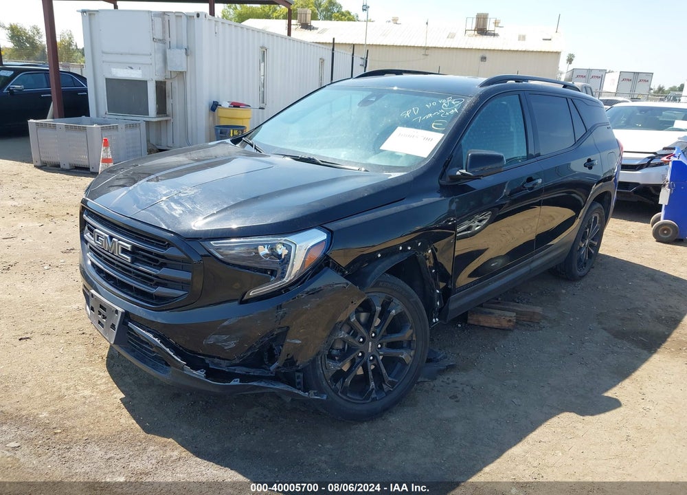 2021 GMC TERRAIN FWD SLE VIN: 3GKALMEV5ML396687