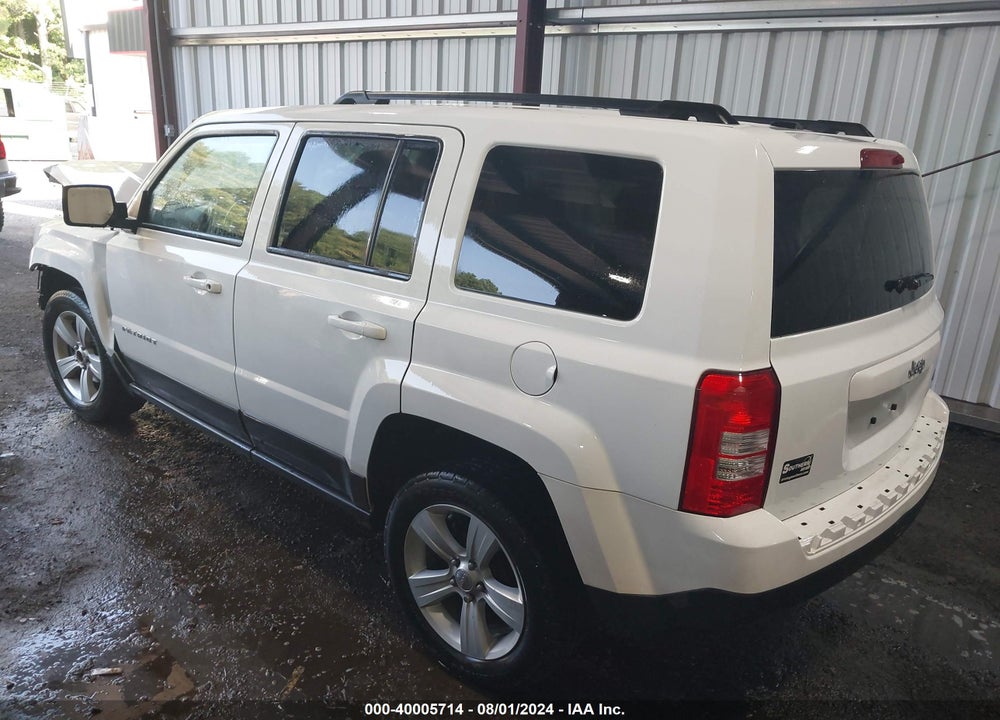 2016 JEEP PATRIOT VIN: 1C4NJPFB7GD590172