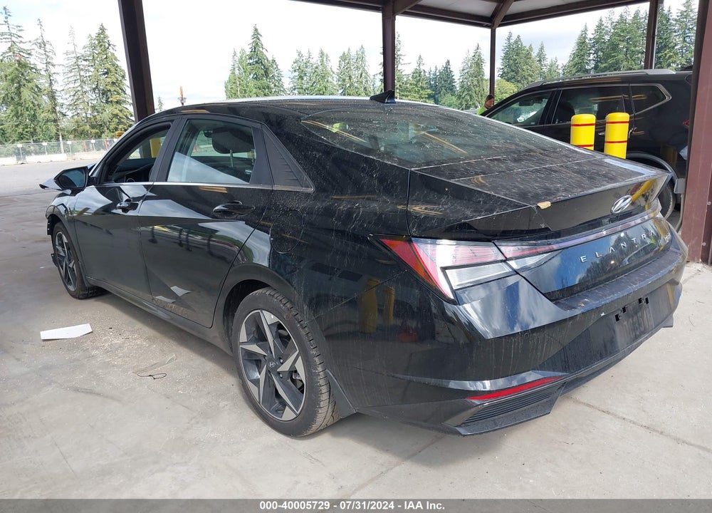 2022 HYUNDAI ELANTRA HYBRID LIMITED VIN: KMHLN4AJ9NU024192