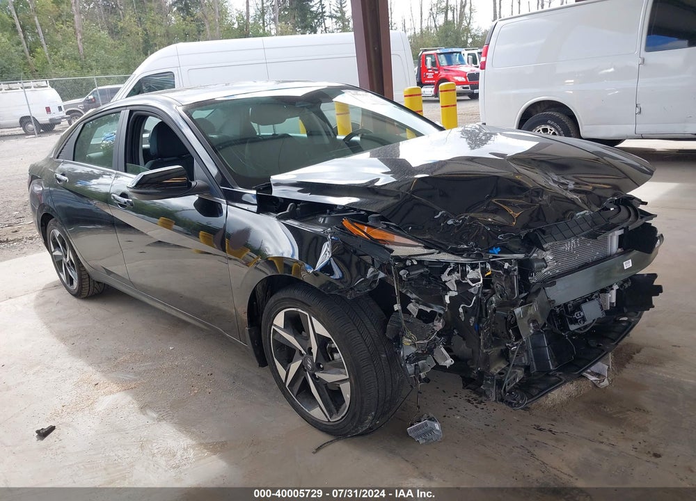 2022 HYUNDAI ELANTRA HYBRID LIMITED VIN: KMHLN4AJ9NU024192