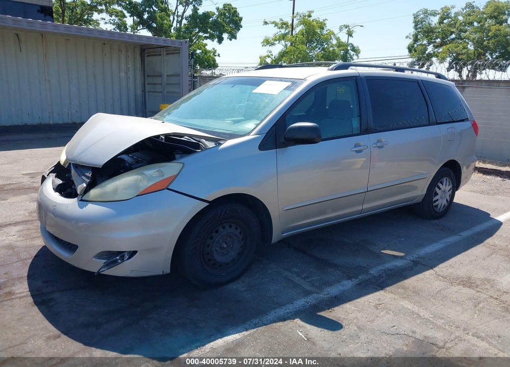 2006 TOYOTA SIENNA LE VIN: 5TDZA23CX6S407657