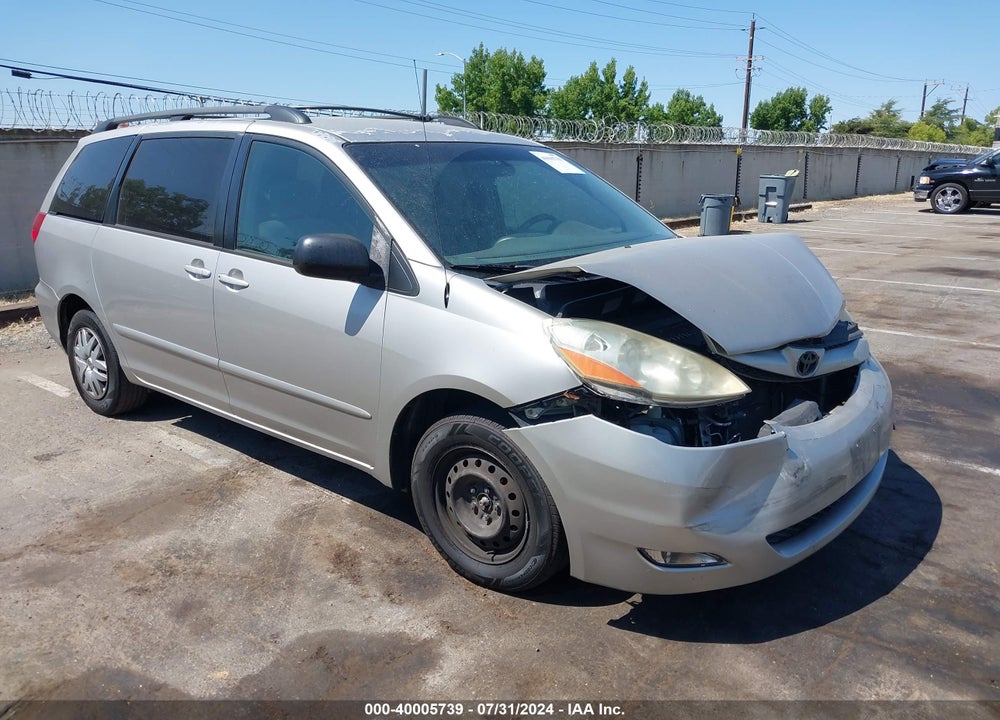 2006 TOYOTA SIENNA LE VIN: 5TDZA23CX6S407657