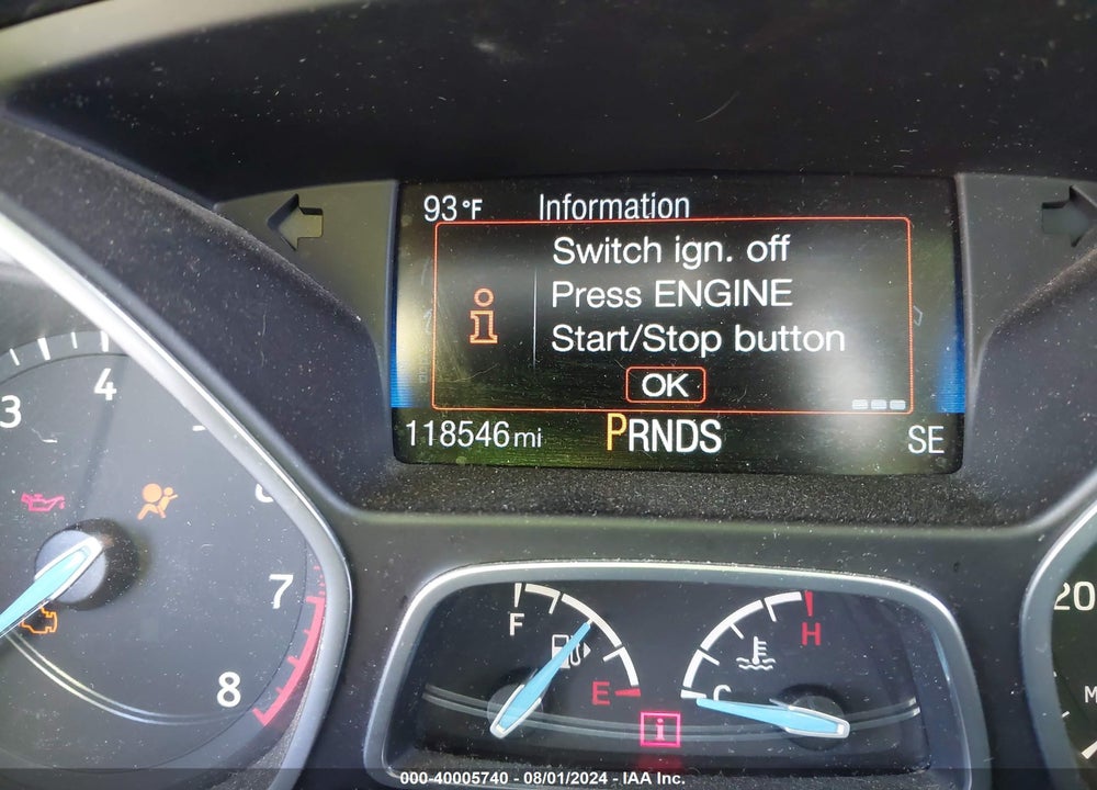 2015 FORD FOCUS TITANIUM VIN: 1FADP3N23FL262102