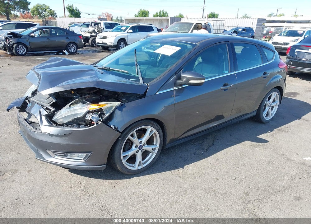 2015 FORD FOCUS TITANIUM VIN: 1FADP3N23FL262102