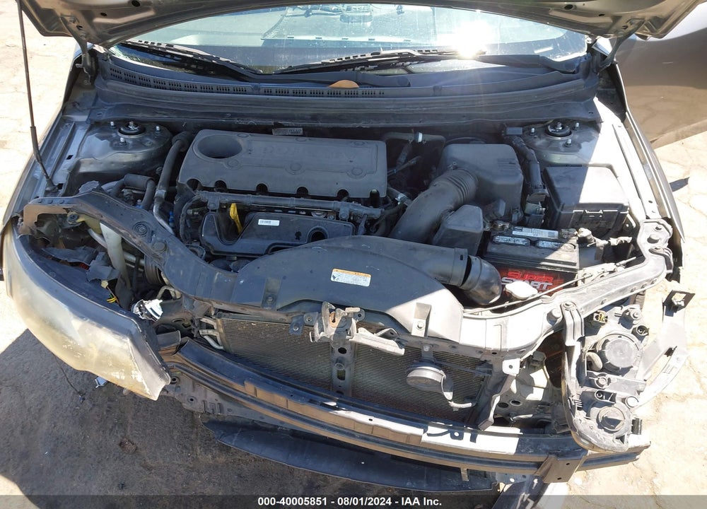 2012 KIA FORTE VIN: KNAFW5A33C5478576